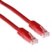 ACT Red 0.25 meter U/UTP CAT6 patch cable with RJ45 connectors