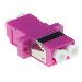 Fiber Optic Lc-lc Duplex Adapter Om4