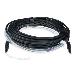 Fiber Optic Cable Multimode 50/125 OM3 indoor/outdoor 8 fibers with LC connectors 110m Aqua