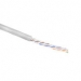 ACT Cat 6A U/UTP solid installation cable, PVC Eca 23AWG grey 500 meter