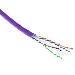Patch cable - CAT6A - U/UTP - 500m - violet