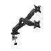 Monitor Desk Mount With Gas Spring 2 Screens Up To 32in Vesa